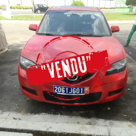Mazda 3 - 2007 - Rouge