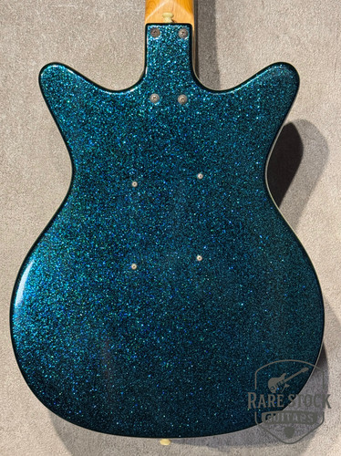 激レアDanelectro DC59 Bluesparkle ケース付 Danelectro DC59 Bluesparkle | rarestockguitars