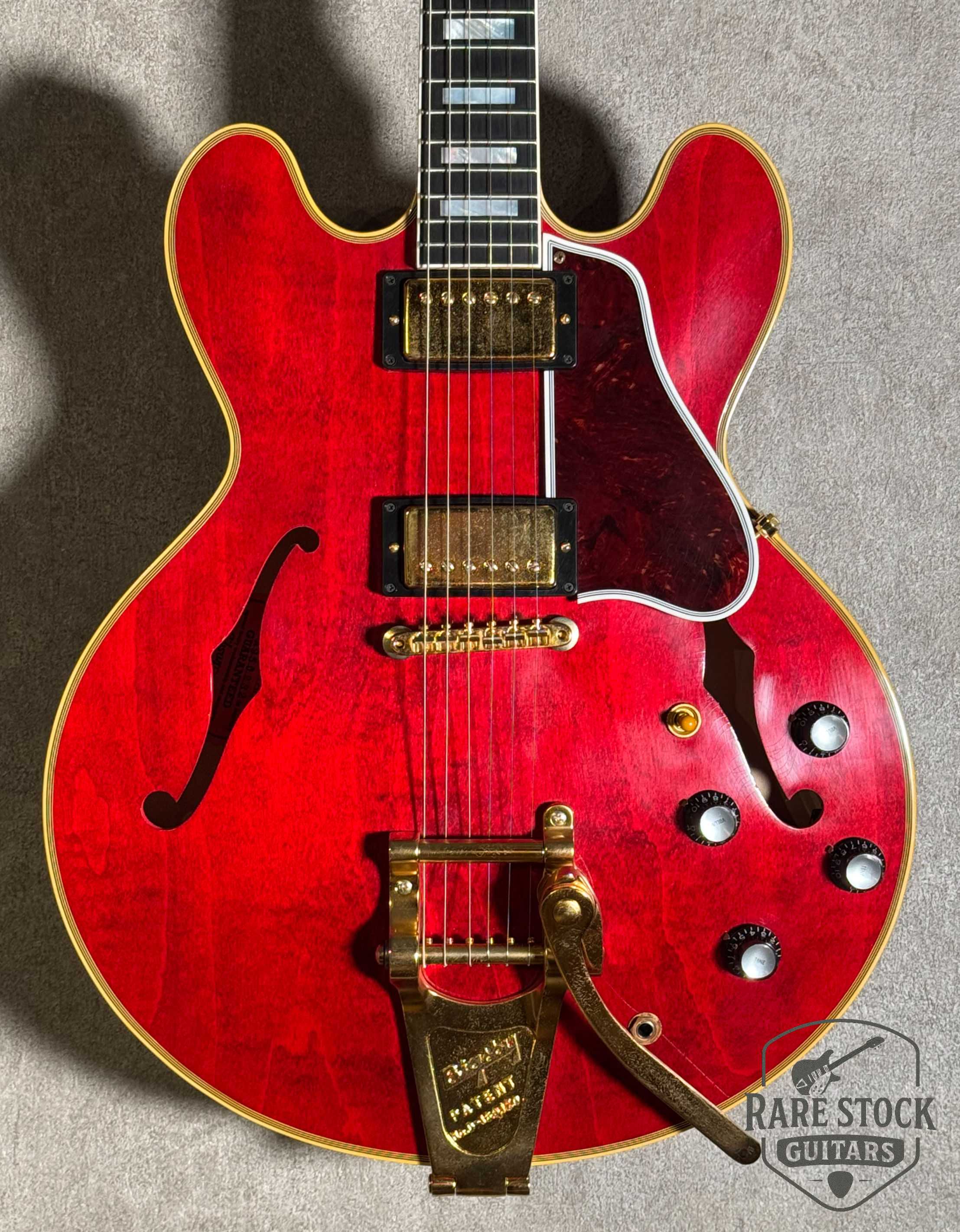 Gibson C/SES-355 Murphy Lab 60s Cherry Limited Edition w/Bigsby Ultra Light Aged