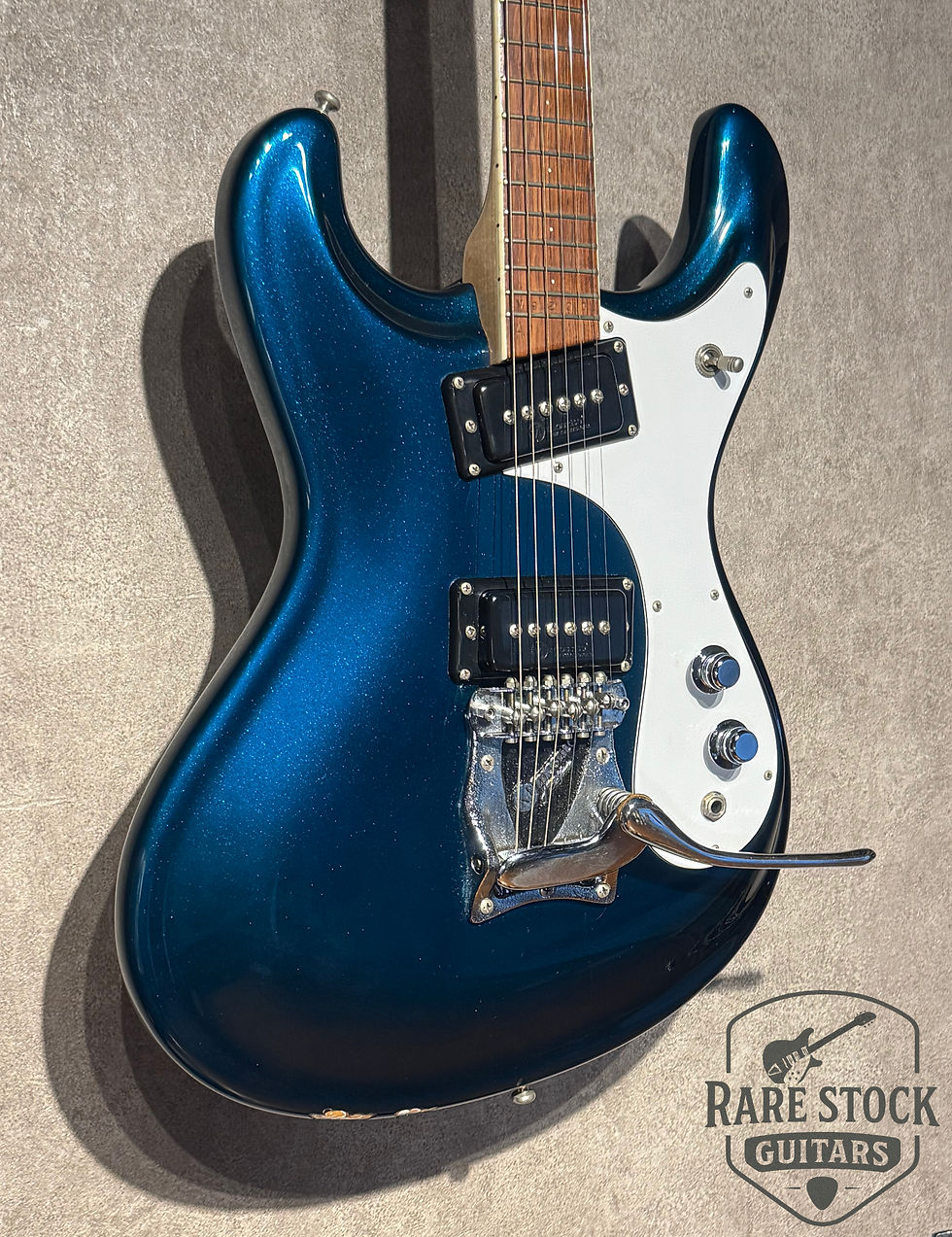 サムネイル： Mosrite 1992 Mk-1 Last Arkansas Made Aqua Blue