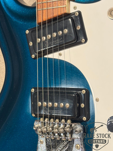 Mosrite 1992 Mk-1 Last Arkansas Made Aqua Blue | rarestockguitars