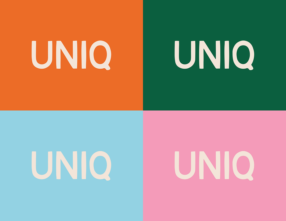 Short Hand Logo on Color