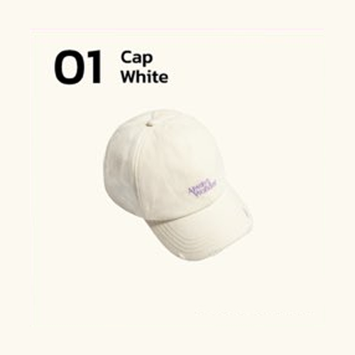 Lingling Kwong AlwaysWonder キャップ オフホワイト AlwaysWonder by Lingling Kwong - Birthday Collection Cap White
