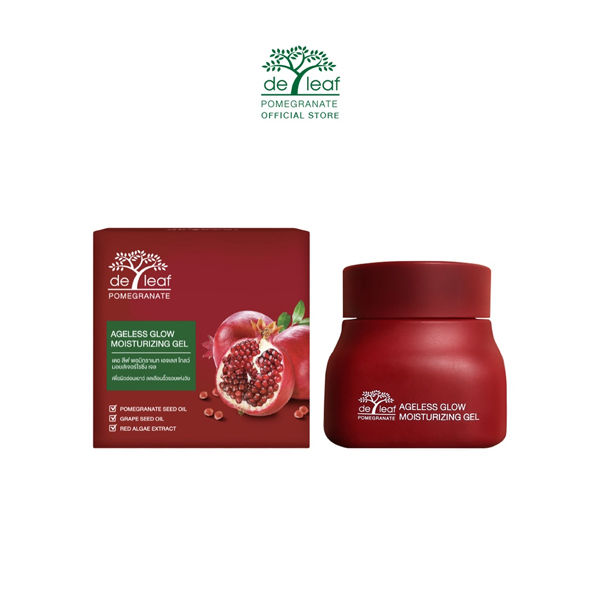 De Leaf Pomigranate Ageless Glow Moisturizing Gel 40 ml.