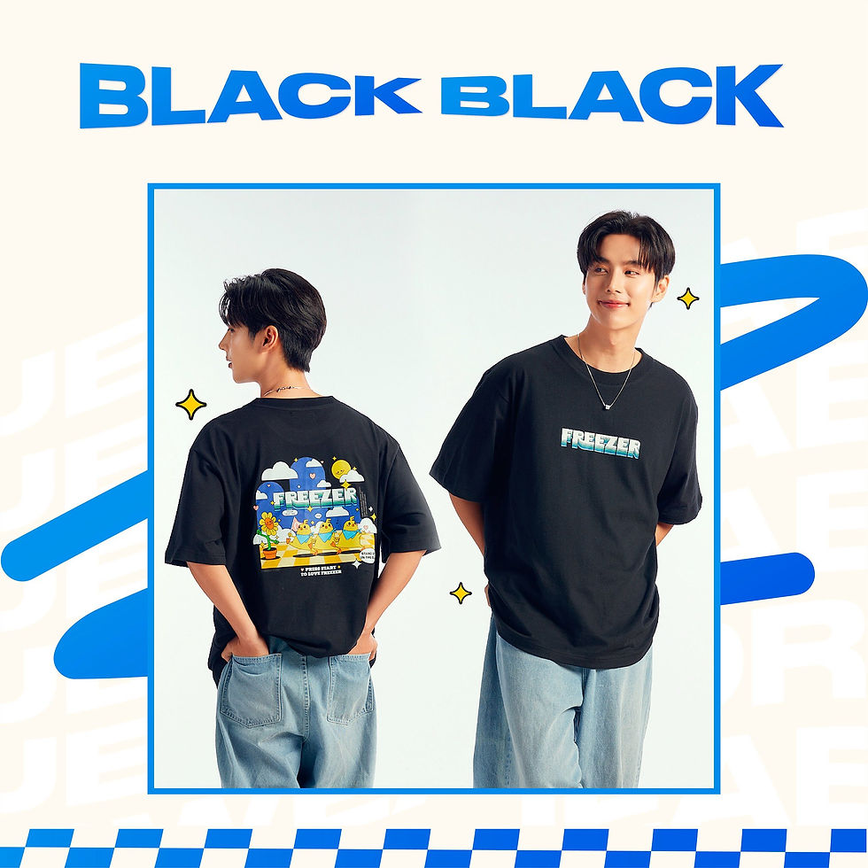 Thumbnail: FREEZER Cooler Jeab Collection - Start To Love Oversized T-Shirt