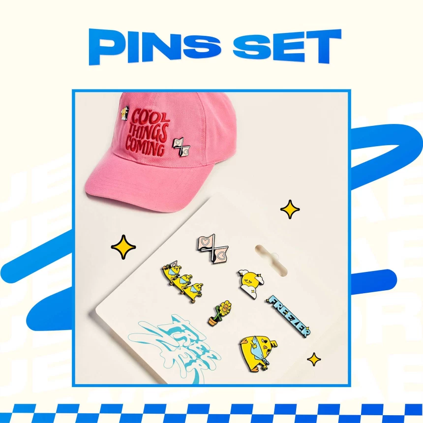 FREEZER Cooler Jeab Collection - Pins Set