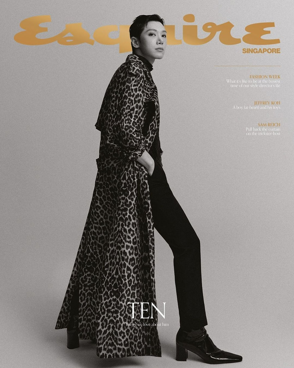Esquire SG April 2024 Issue - NCT Ten Lee Cover