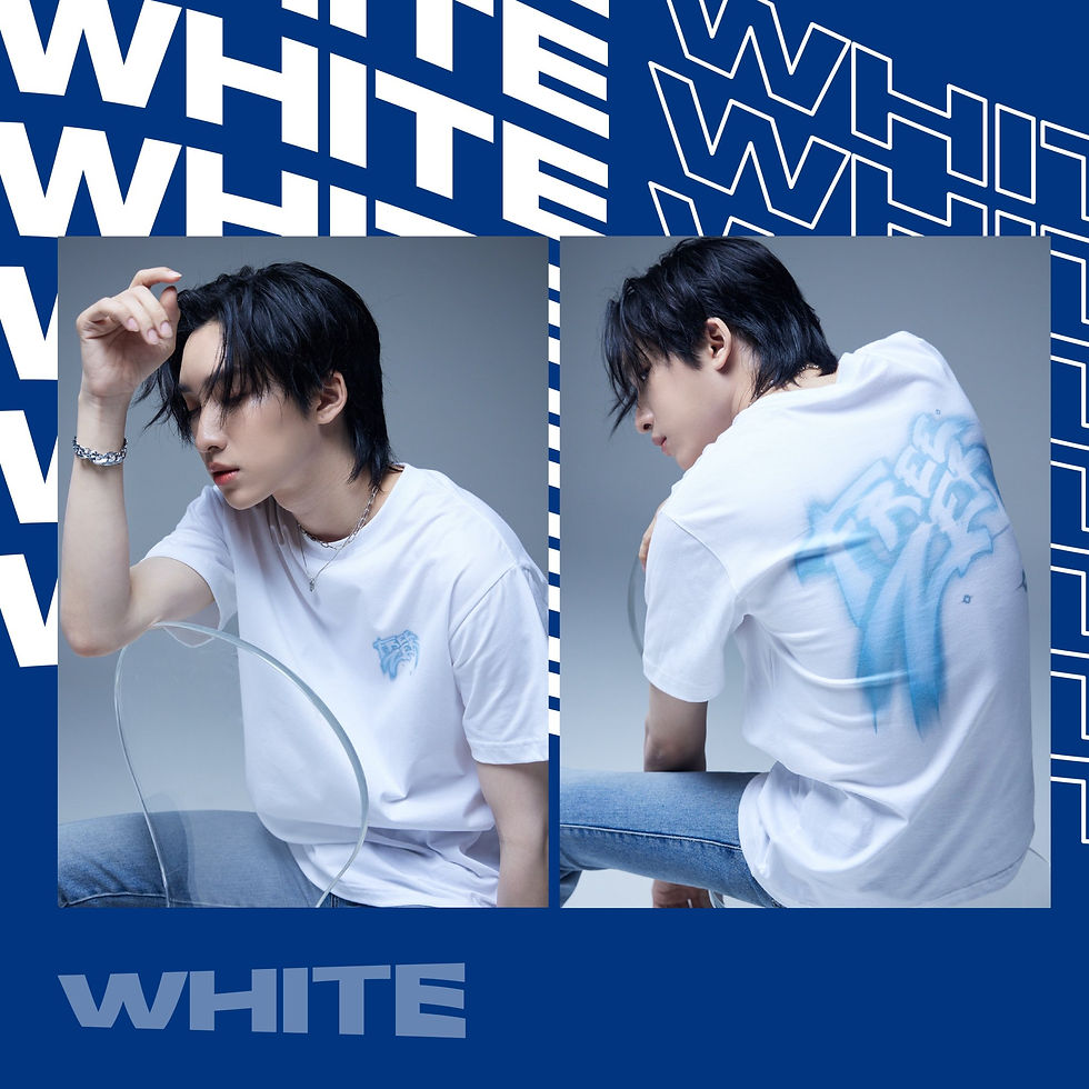 Thumbnail: FREEZER Vol.1 | Oversized T-Shirt Blue Logo