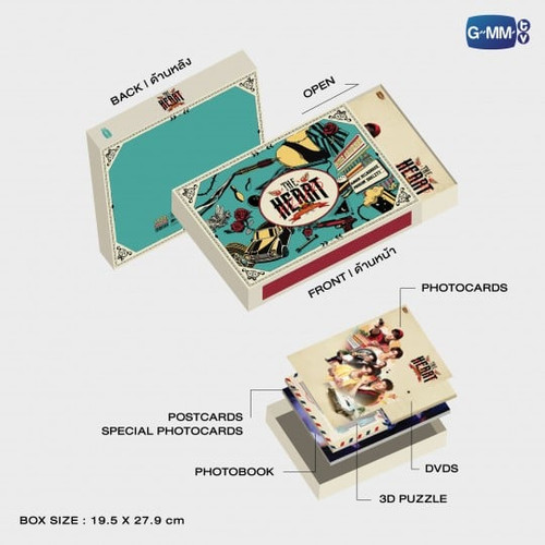 GMMTV THE HEART KILLERS DVD BOX セット The Heart Killers DVD Boxset | Webuybangkok