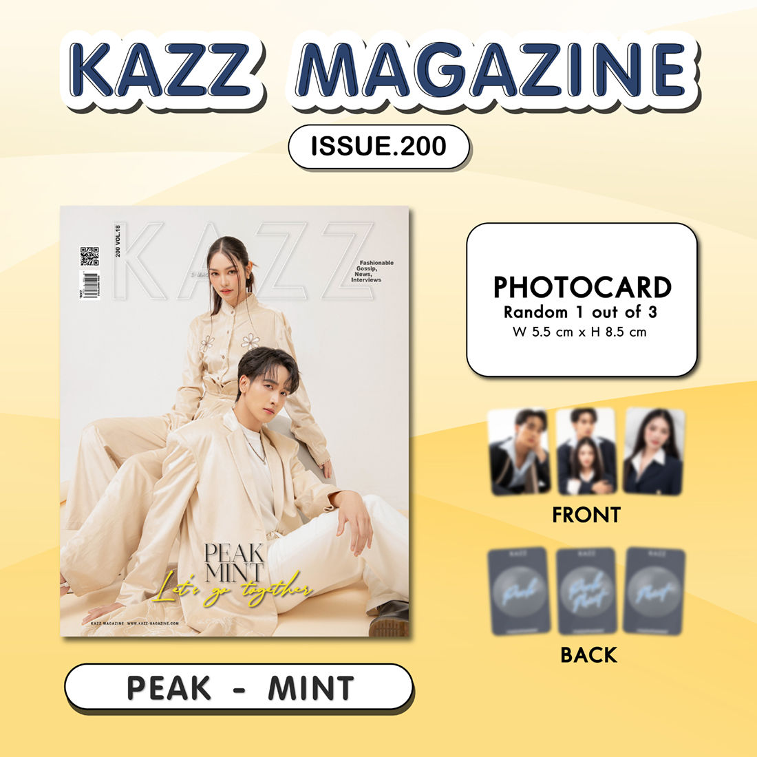 KAZZ 200 Let’s go together – Peak Mint
