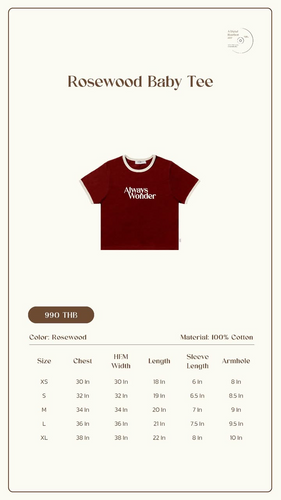 AlwaysWonder by Lingling Kwong - Baby Tee | Webuybangkok