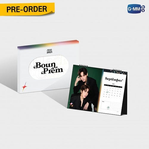 BounPrem Official Calendar 2025 GMMTV | Webuybangkok