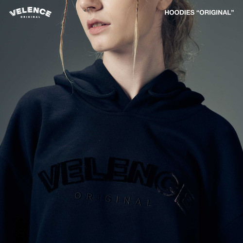 【新品】VELENCE Original Black Jacket Win VELENCE 'ORIGINAL' Collection Black Hoodie | Webuybangkok
