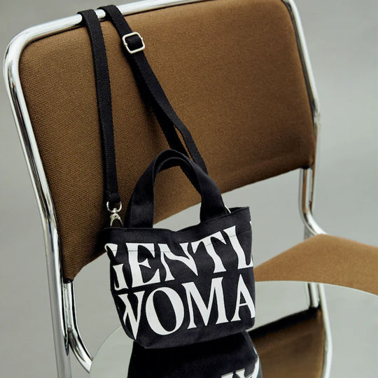 GENTLEWOMAN★GW BLACK MICRO CANVAS TOTE トート 日本未入荷 GENTLEWOMAN GW Micro Canvas Tote Bag | Webuybangkok