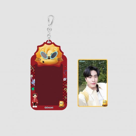 GEMINI CARD HOLDER WITH SELFIE EXCLUSIVE PHOTOCARD | GEMINI FOURTH MY TURN CONCERT