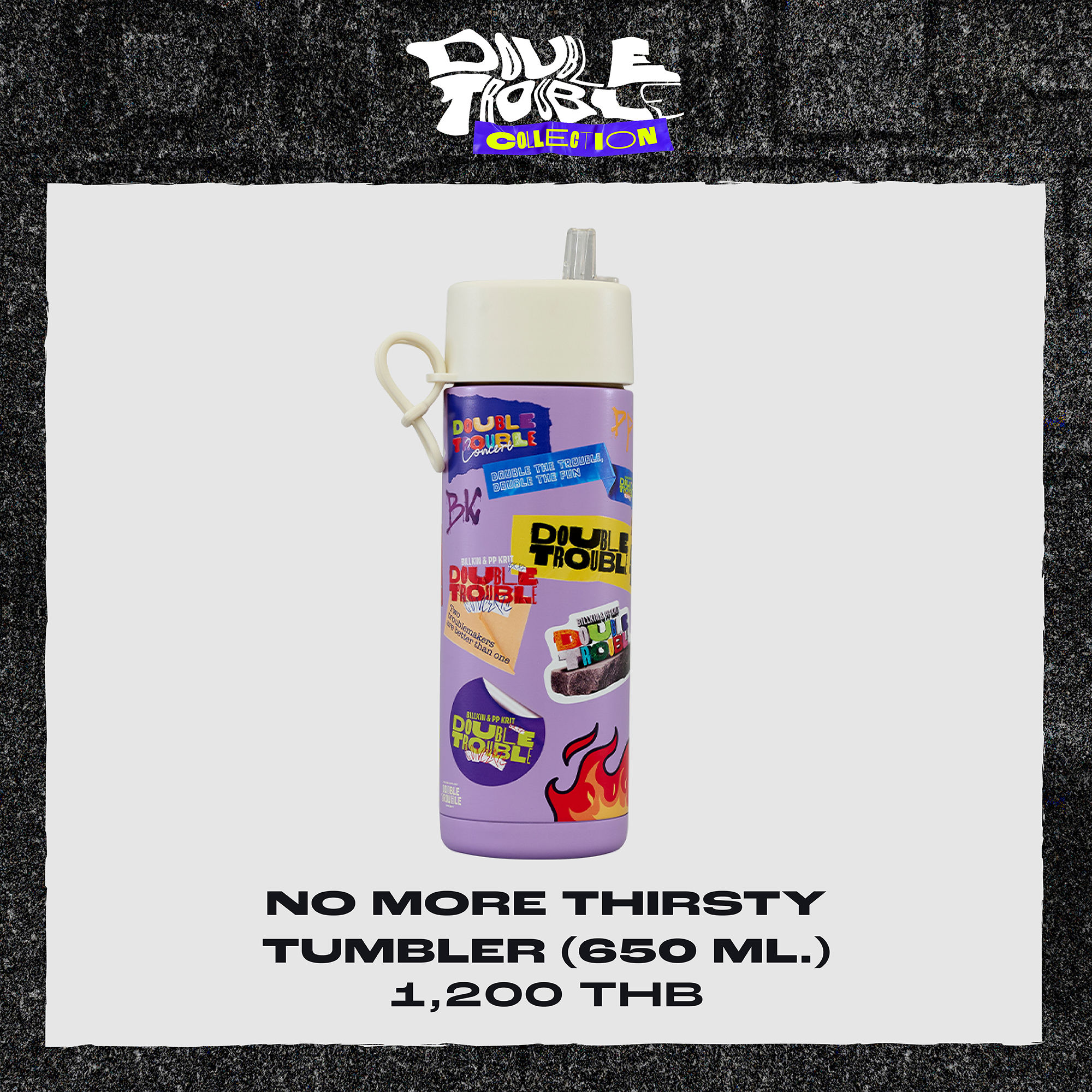 BILLKIN&PP Double Trouble Concert - Tumbler 650ml