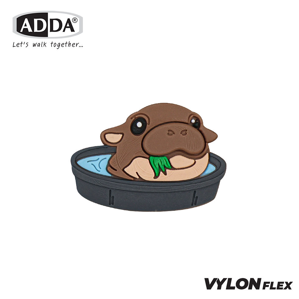 サムネイル： ADDA - Moodeng Limited Edition Shoes Charm Jibbitz