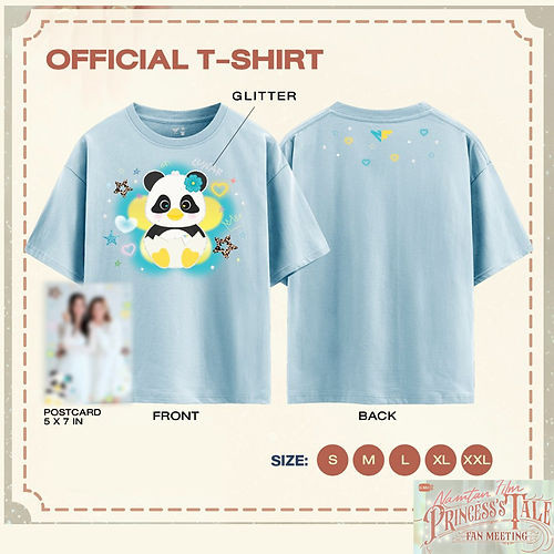 Namtan Film Princess's Tale Fanmeeting - Official T-Shirt Namtan Film Princess's Tale Fanmeeting - Official T-Shirt