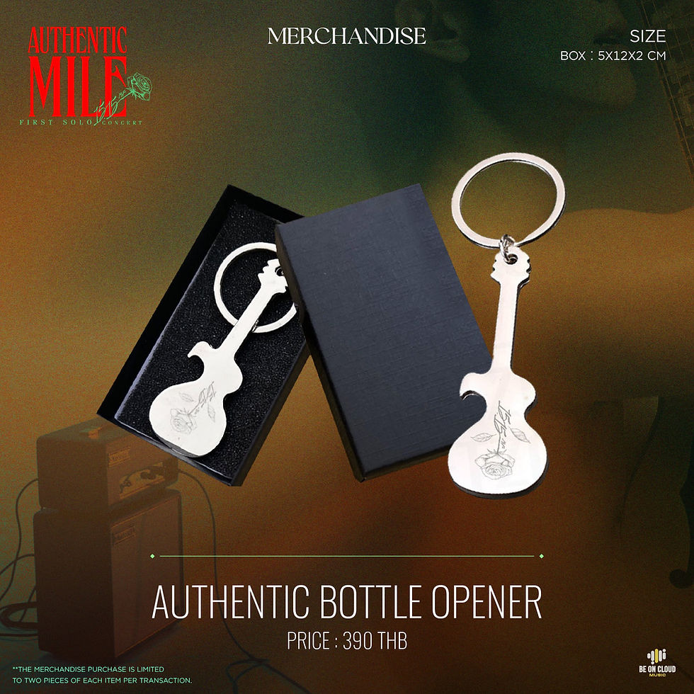 Mile Phakphum 1st Solo Concert - Bottle Opener