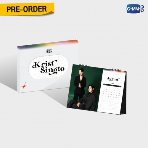 KristSingto Official Calendar 2025 GMMTV | Webuybangkok