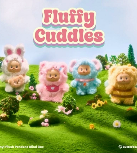 Butterbear Official Merchandise - Fluffy Cuddles Series Vinyl