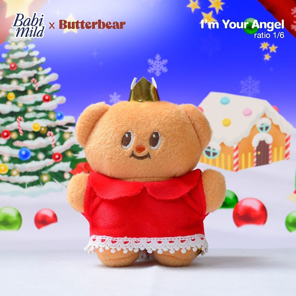 Thumbnail: Butterbear x Babi Mild - Special Gift Set Blindbox Plush Pendant Bag Charm