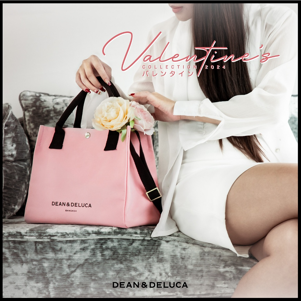 Thumbnail: DEAN&DELUCA Thailand - Valentine 2024 Brooklyn Square Tote Bag
