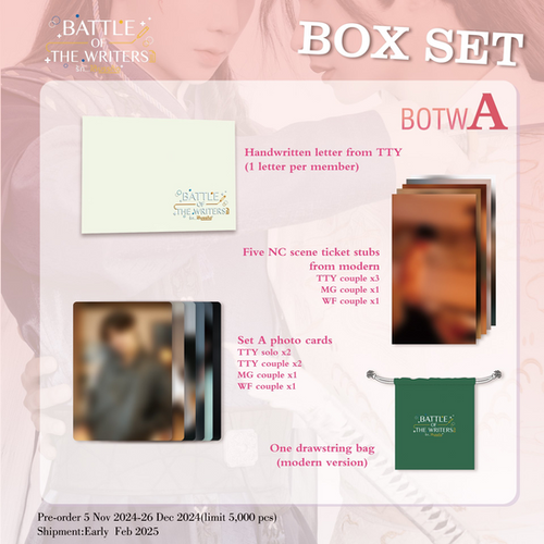 Battle of The Writers Official BOX Set | Webuybangkok