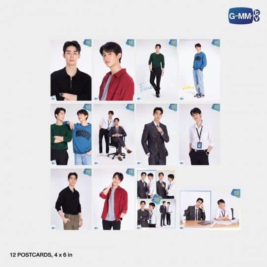 Thumbnail: A BOSS AND A BABE POSTCARD SET