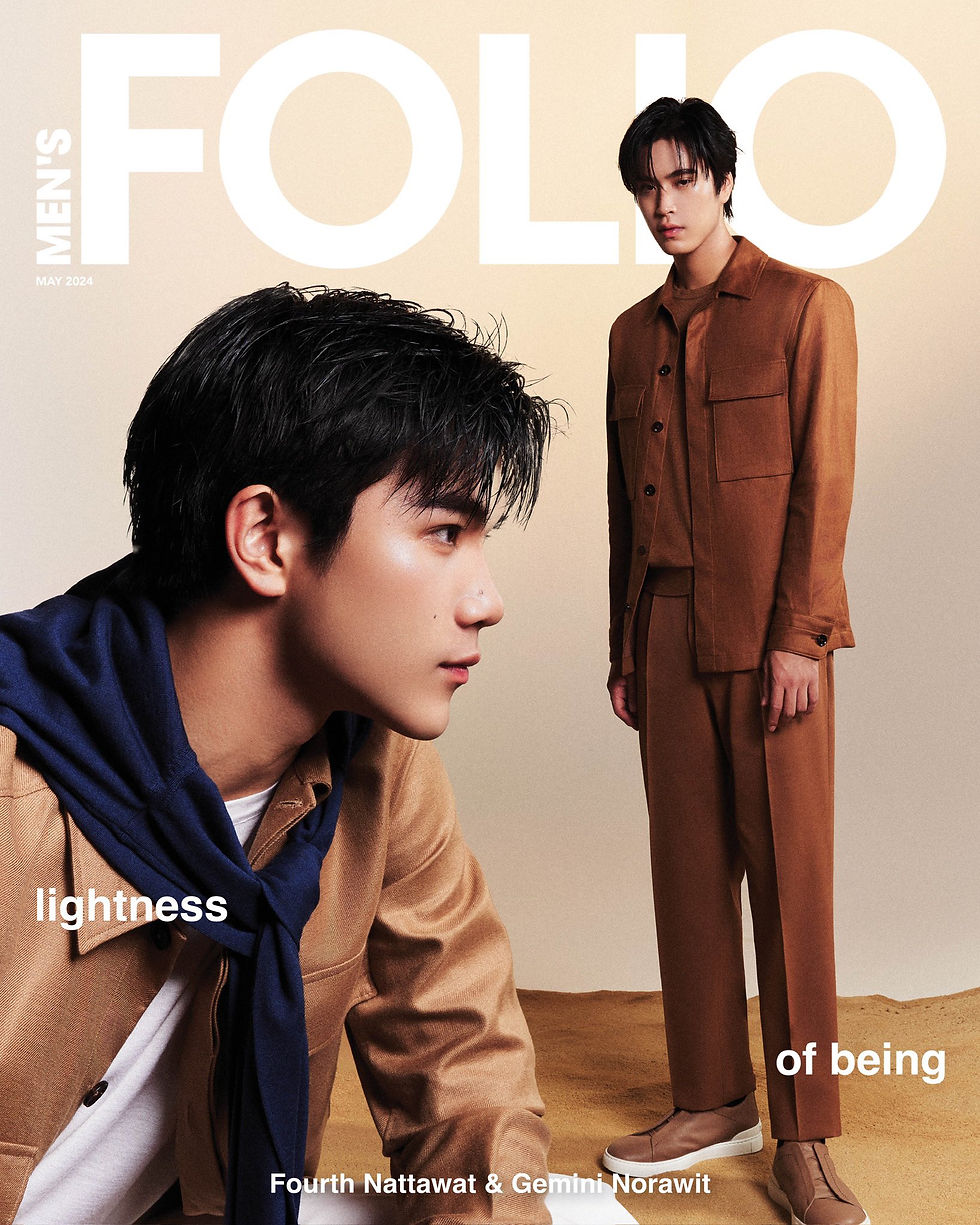MEN'S FOLIO Singapore May 2024 Issue Geminifourth Cover