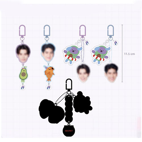 JimmySea - Last Twilight Acrylic Keychain Gashapon | Webuybangkok
