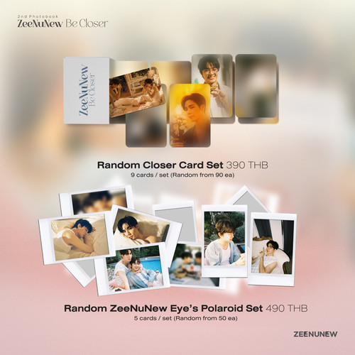 ZeeNuNew - Be Closer Random Card / Polaroid Set | Webuybangkok