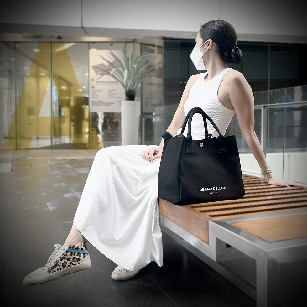 サムネイル： DEAN&DELUCA Thailand - Brooklyn Square Tote Bag
