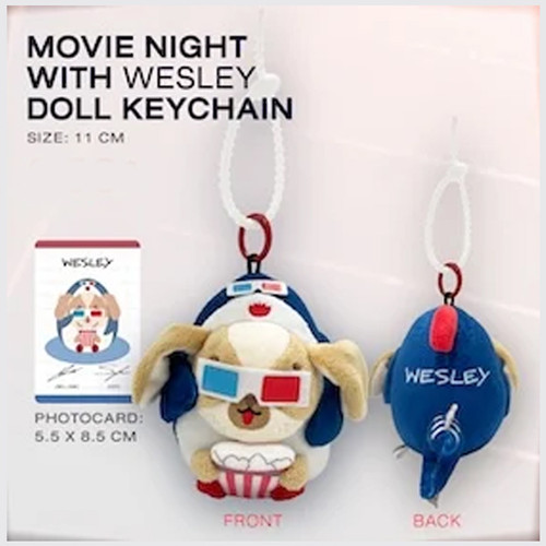 その他 WilliamEst Doll Keychain William & Est - Movie Night with Wesley Doll Keychain