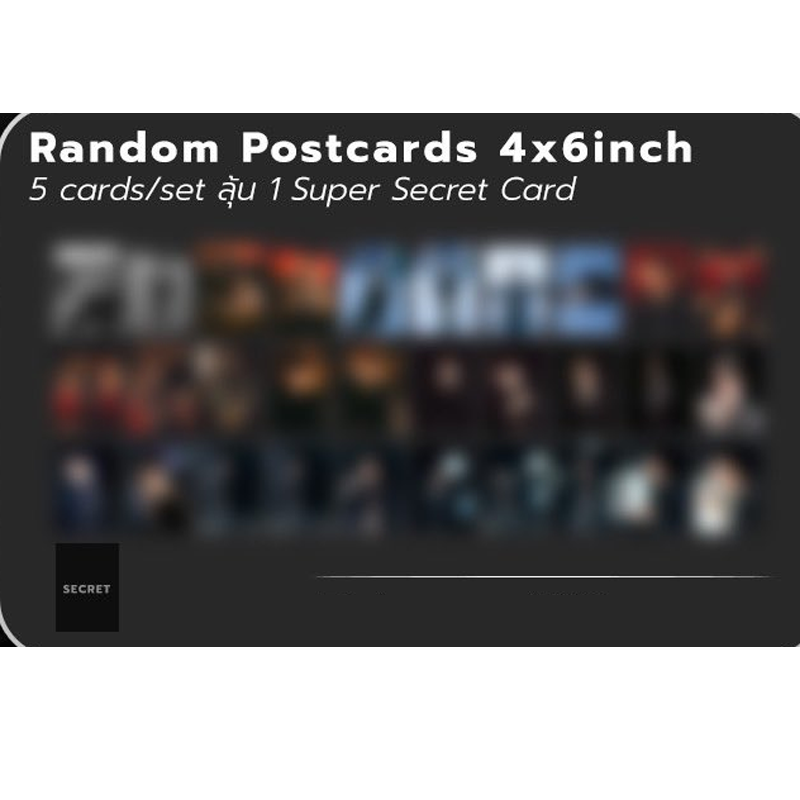 Zee Pruk 1st Single - Super Secret Random Postcards