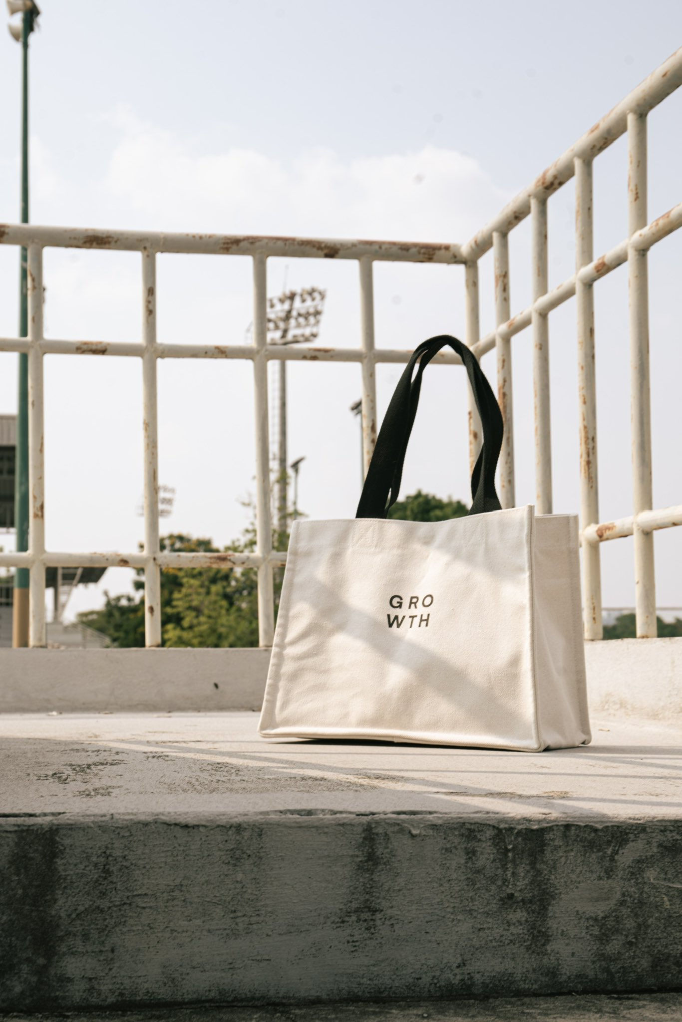 GROWTH by Chimon Canvas Tote Bag 22oz.