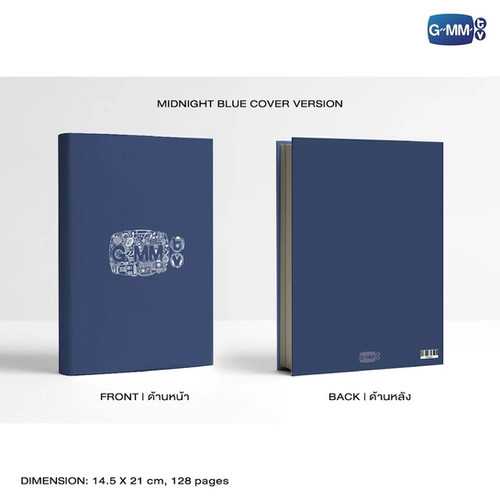 GMMTV Book Fair2025 WinnySatang シークレット GMMTV - Black in Color Notebook 2025 | Webuybangkok