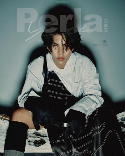 FortPeat Perla Magazine Fort ver 雑誌 Perla China Magazine - Fort Thitipong Cover | Webuybangkok