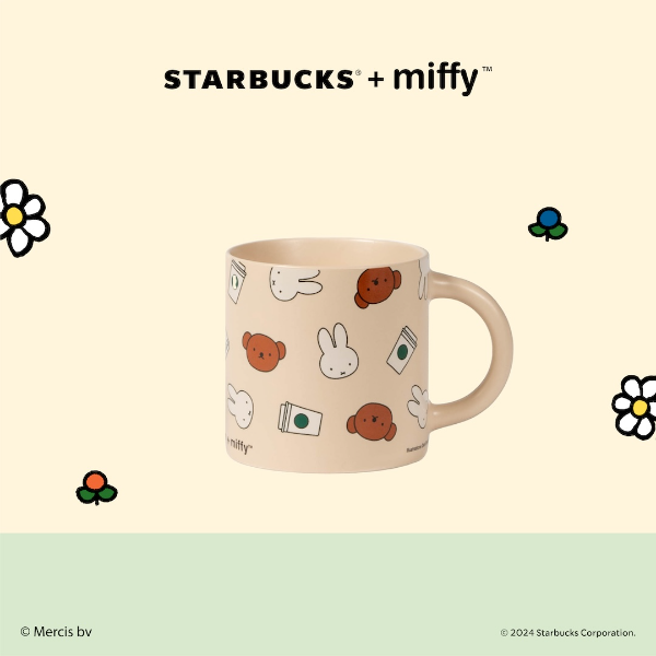 サムネイル： Starbucks​ ​x Miffy Collection 2024