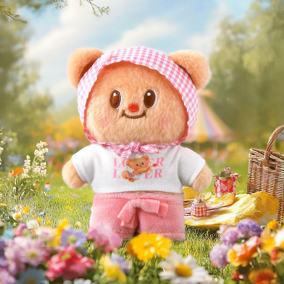 BUTTERBEAR BUTTERY DAYS SERIES 2点セット Sundays are for savoring sweet treats on the sofa