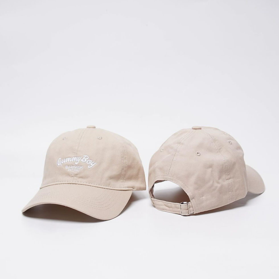 Gummy Boy - Beige Cap by Winny Thanawin