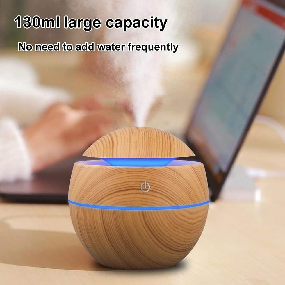 Miniatura: Humidifier Electric Air Aroma Diffuser Wood Ultrasonic Air Humidifier Essential 
