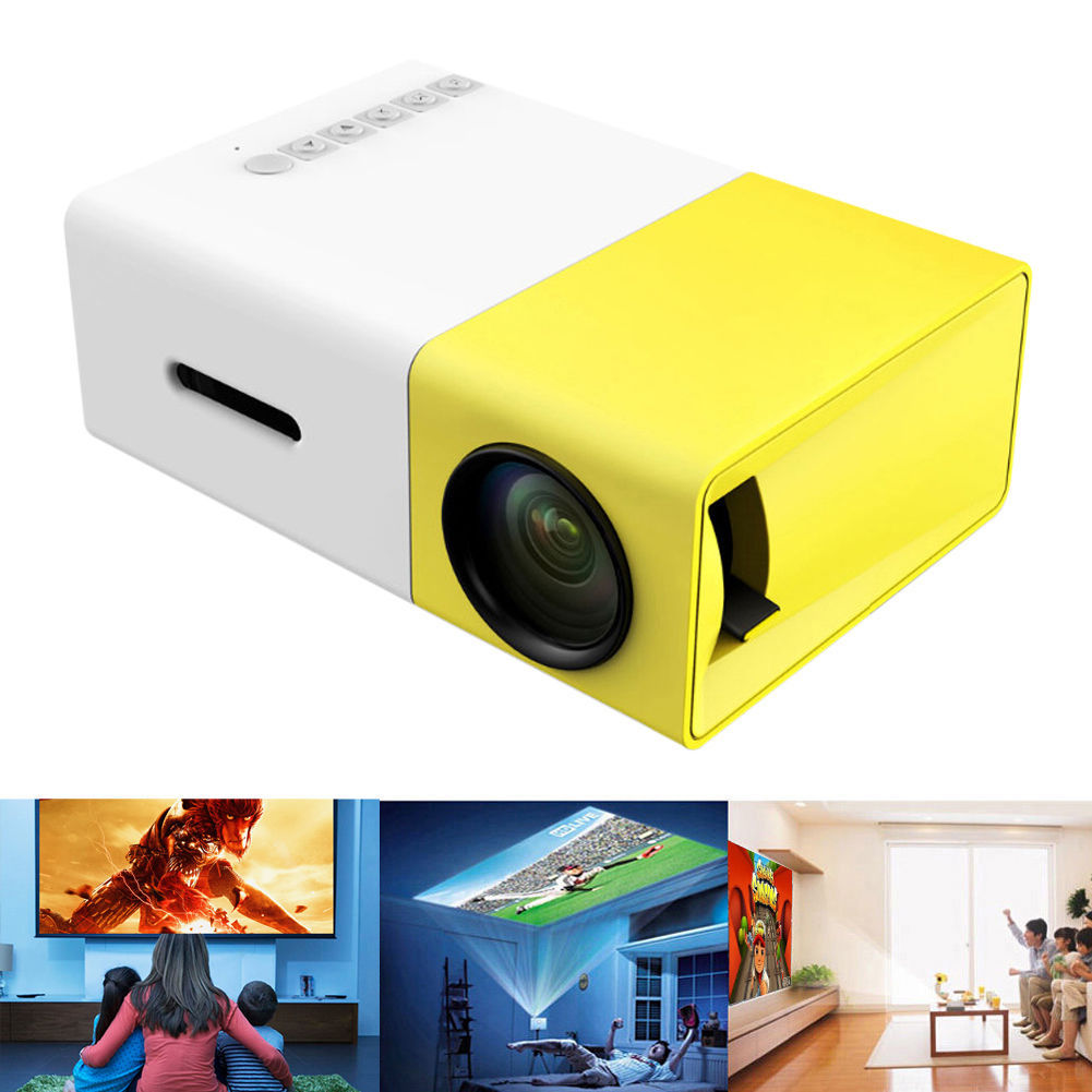 Mini Portable YG300 LED Projector Home Cinema