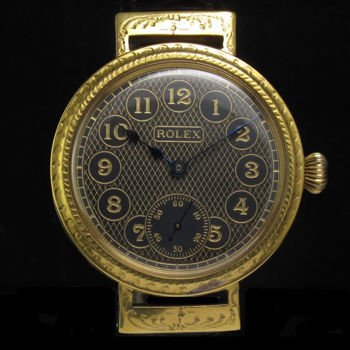 Mens GOLD 1930s ROLEX SWISS