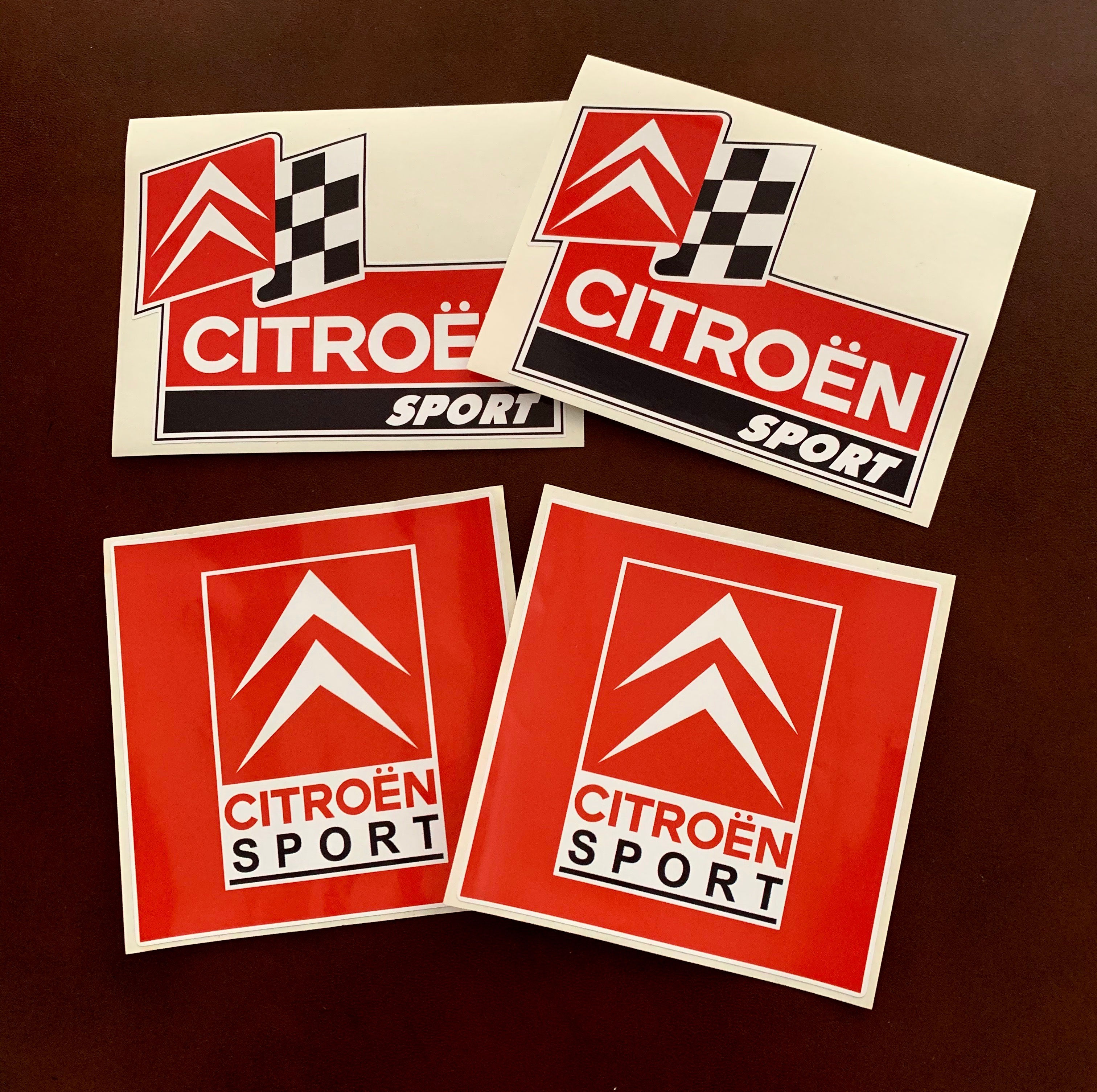 adhesivos vintage citroën sport