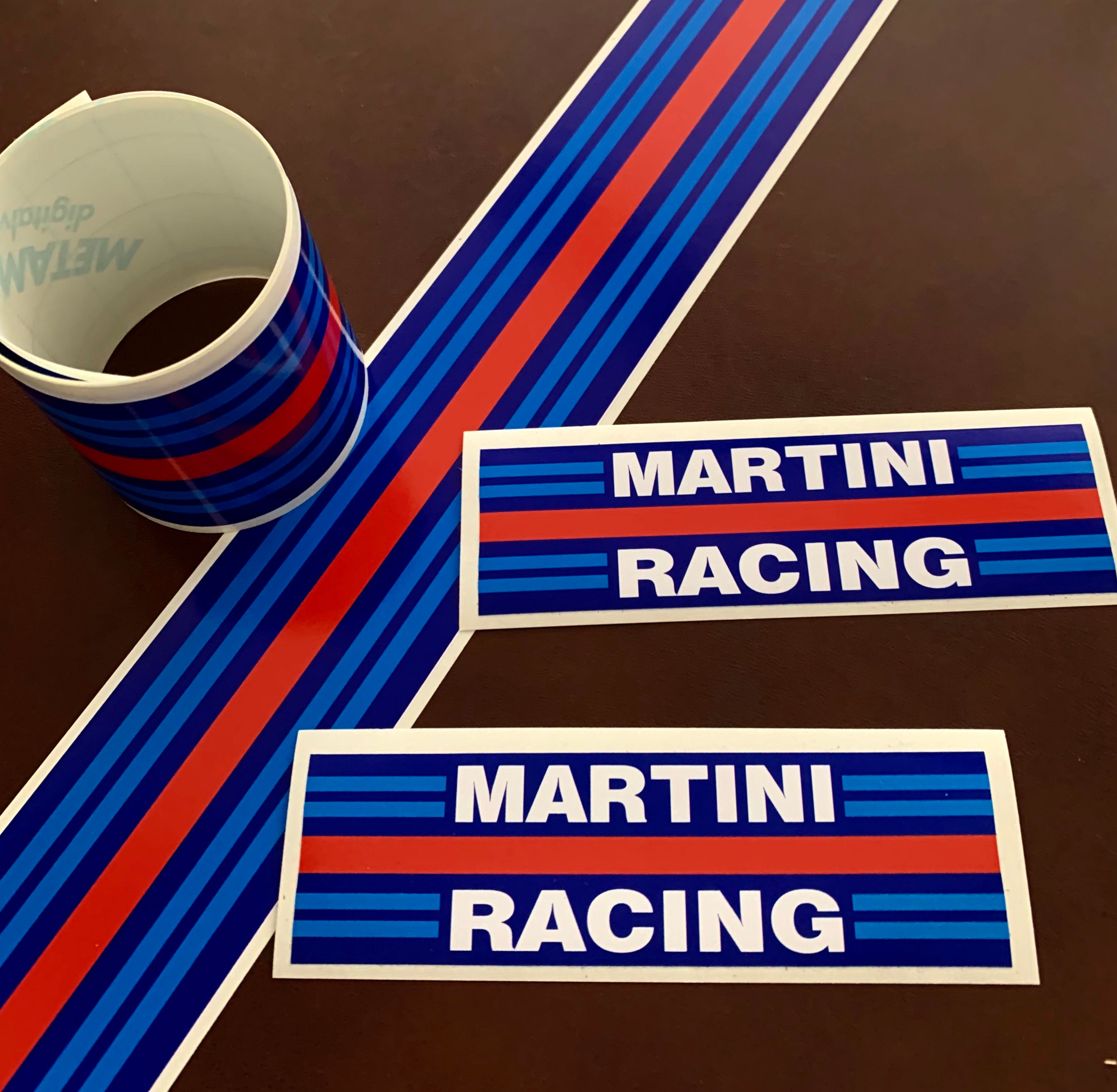 adhesivos clássicos martini racing