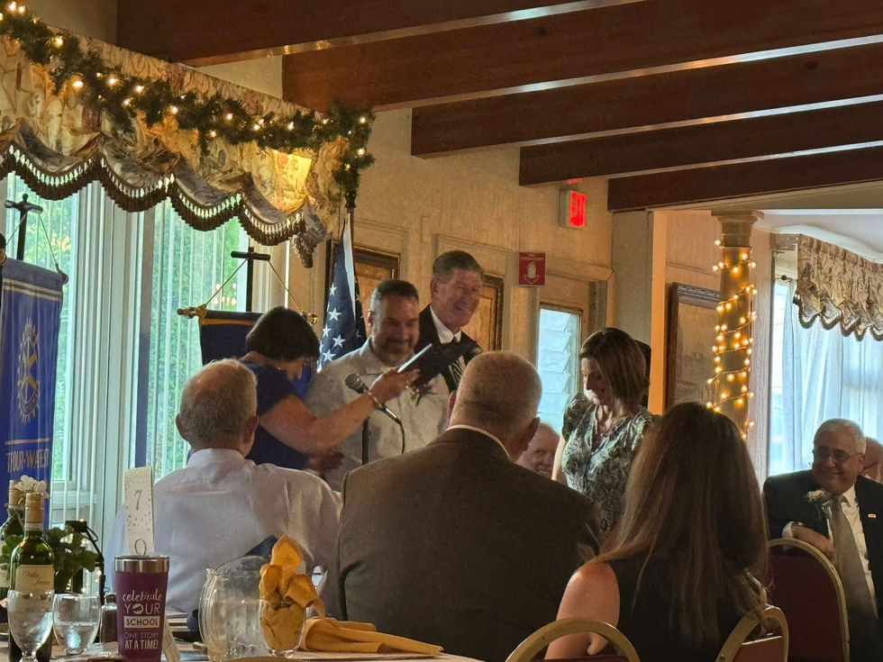 Highland Rotary Service Above Self Award.