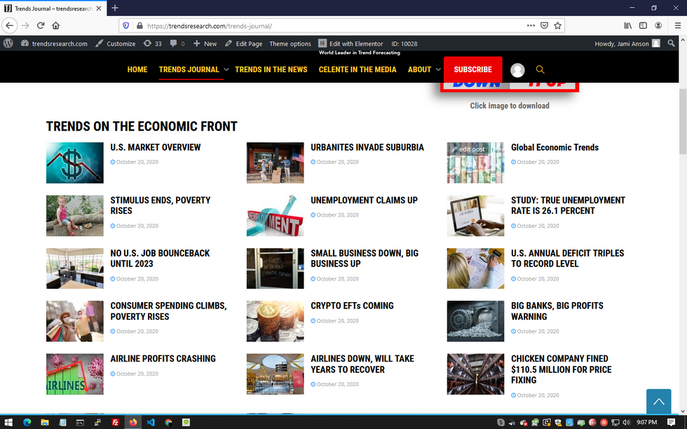 Trends Journal Website/Social
