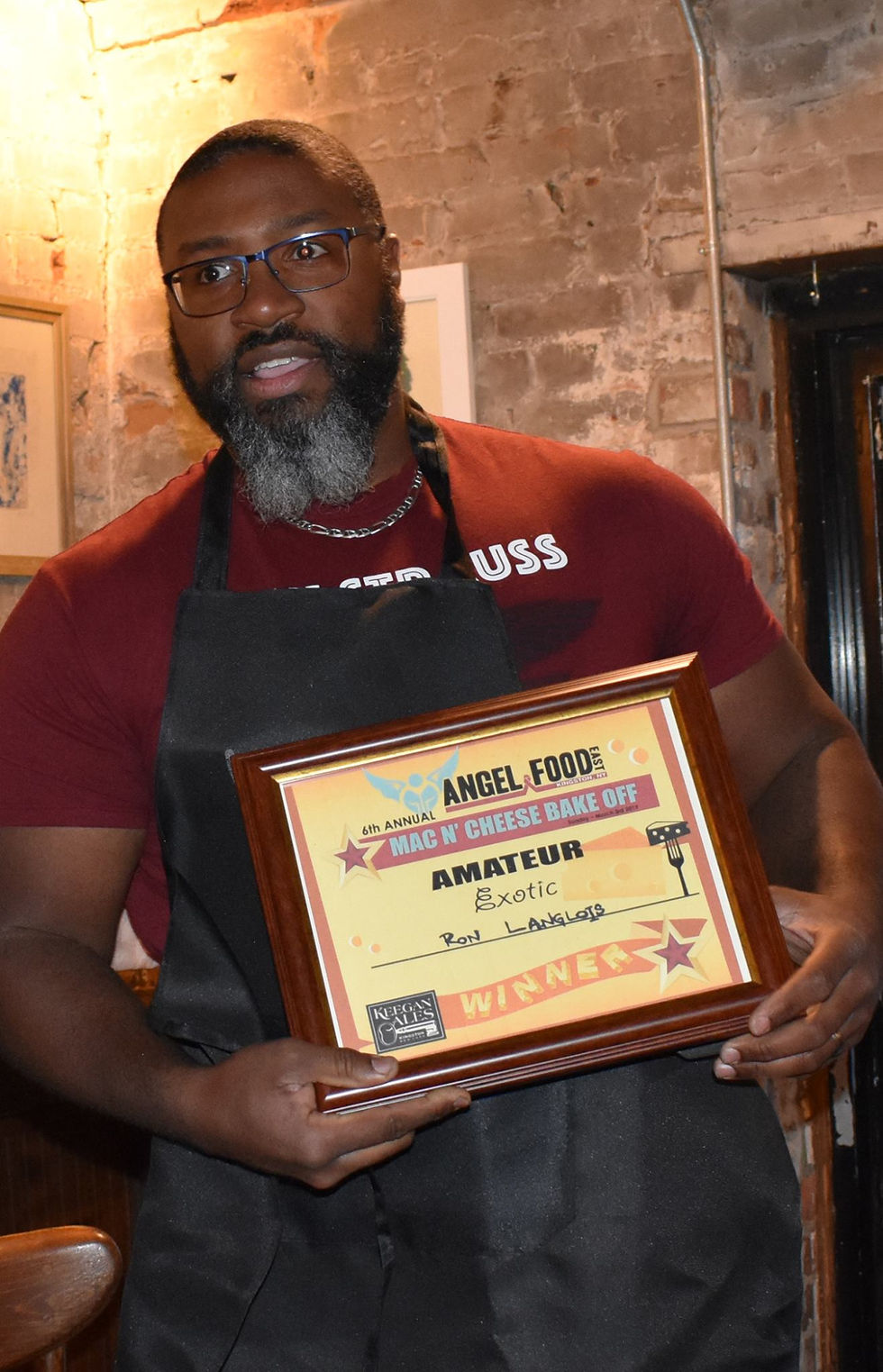 Angel Food East Mac N Cheese Certificate
