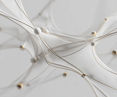 Abstract biological pattern artwork symbolizing SKNtelligence’s mission and vision.